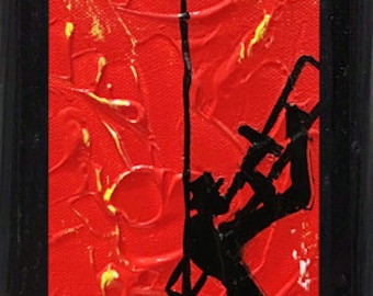 Todo ese jazz #4107 Collage sobre madera