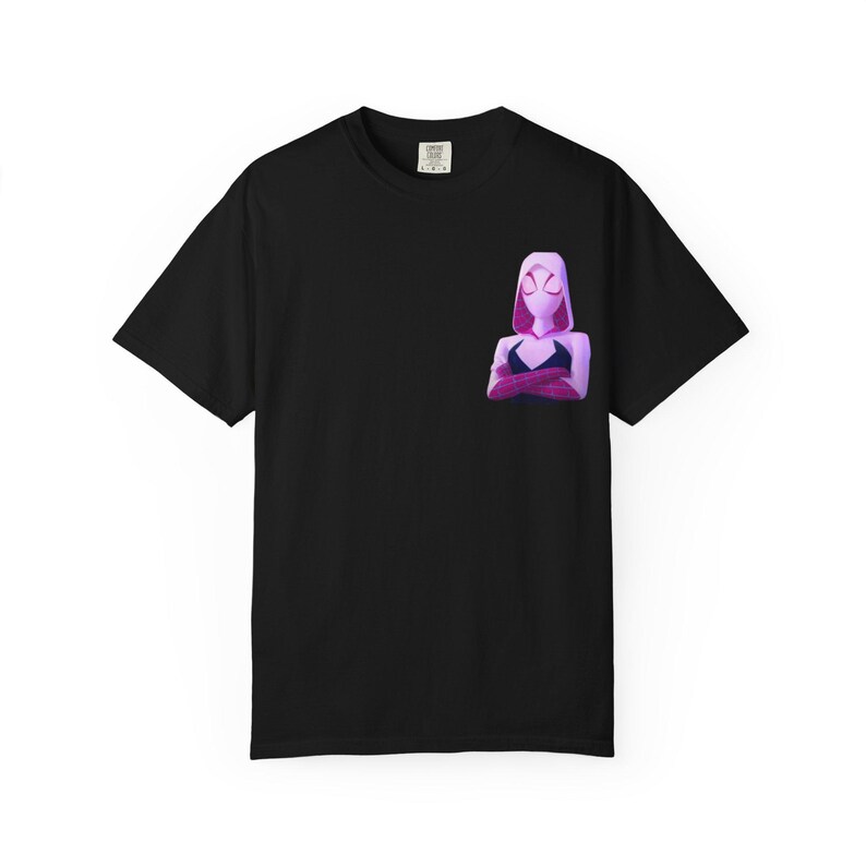 Spider-Gwen Illustration T-shirt | WOMEN image 11