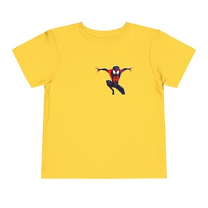 Camiseta infantil de Spider-Man Miles Morales / Camiseta de superhéroe para niños imagen 7