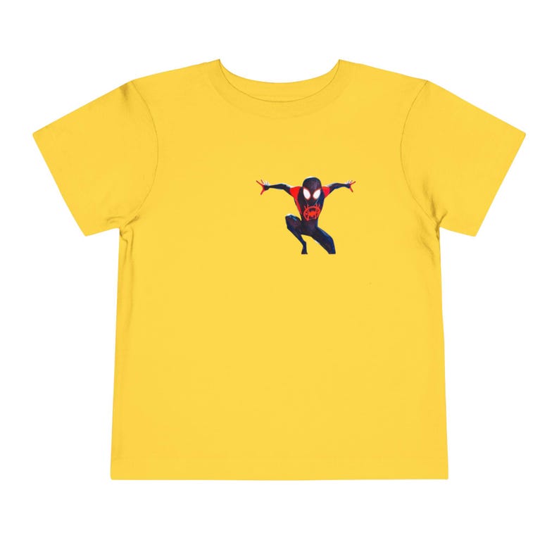 Camiseta infantil de Spider-Man Miles Morales / Camiseta de superhéroe para niños imagen 7