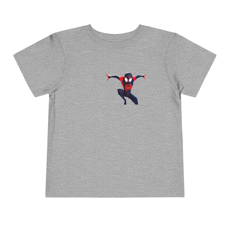 Camiseta infantil de Spider-Man Miles Morales / Camiseta de superhéroe para niños imagen 9