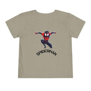 Camiseta infantil de Spider-Man Miles Morales / Camiseta de superhéroe para niños imagen 6