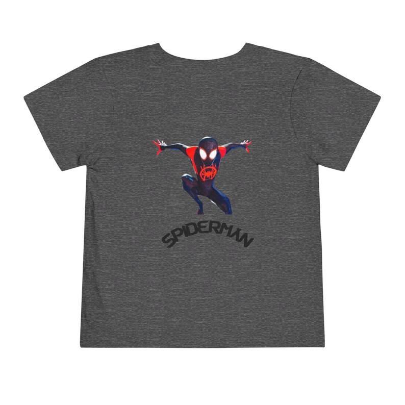 Camiseta infantil de Spider-Man Miles Morales / Camiseta de superhéroe para niños imagen 16