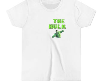 Alien UFO-Grafik-Jugend-T-Shirt | Grünes Weltall Raumschiff, Alien Gesicht