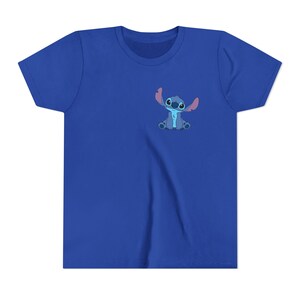 Stitch Charakter Tee Jugend-T-Shirt | Lilo & Stitch inspiriertes Kinder T-Shirt Bild 11