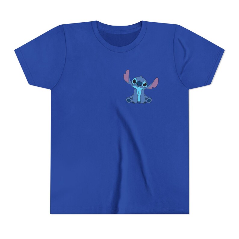 Stitch Charakter Tee Jugend-T-Shirt | Lilo & Stitch inspiriertes Kinder T-Shirt Bild 11