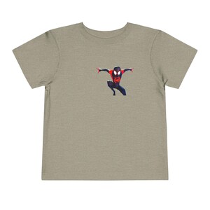 Camiseta infantil de Spider-Man Miles Morales / Camiseta de superhéroe para niños imagen 5