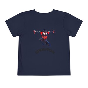 Camiseta infantil de Spider-Man Miles Morales / Camiseta de superhéroe para niños imagen 14