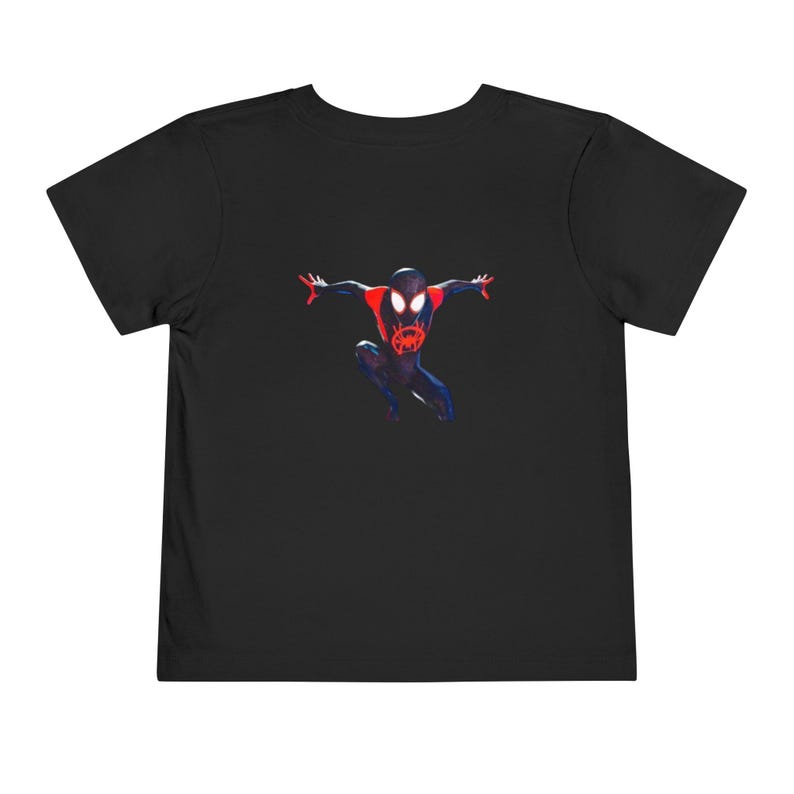 Camiseta infantil de Spider-Man Miles Morales / Camiseta de superhéroe para niños imagen 4