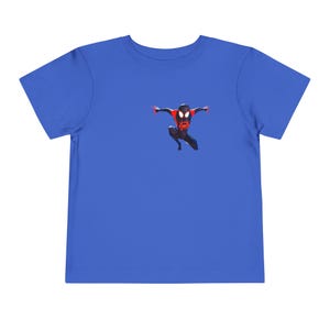 Camiseta infantil de Spider-Man Miles Morales / Camiseta de superhéroe para niños imagen 11