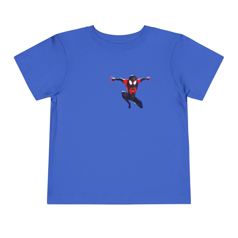 Camiseta infantil de Spider-Man Miles Morales / Camiseta de superhéroe para niños imagen 11