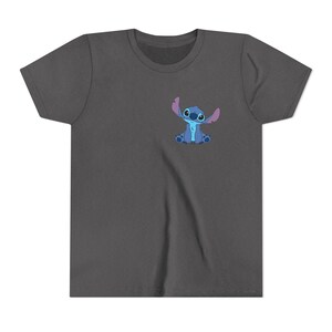 Stitch Charakter Tee Jugend-T-Shirt | Lilo & Stitch inspiriertes Kinder T-Shirt Bild 17
