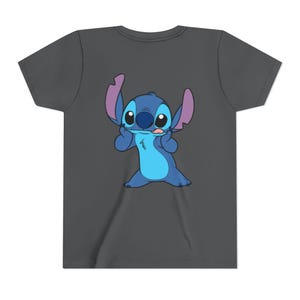 Stitch Charakter Tee Jugend-T-Shirt | Lilo & Stitch inspiriertes Kinder T-Shirt Bild 14