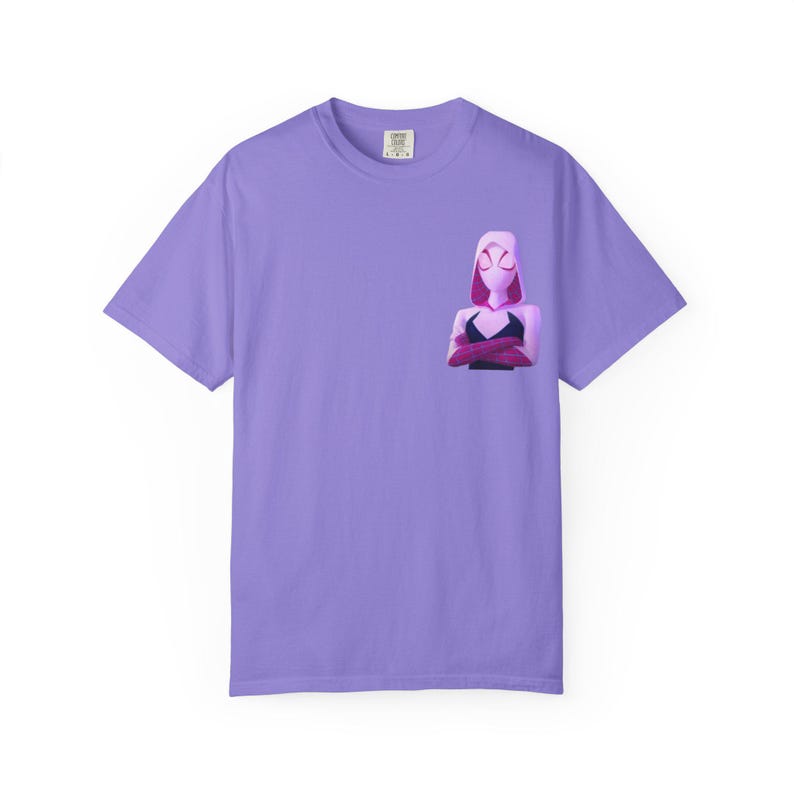 Spider-Gwen Illustration T-shirt | WOMEN image 13