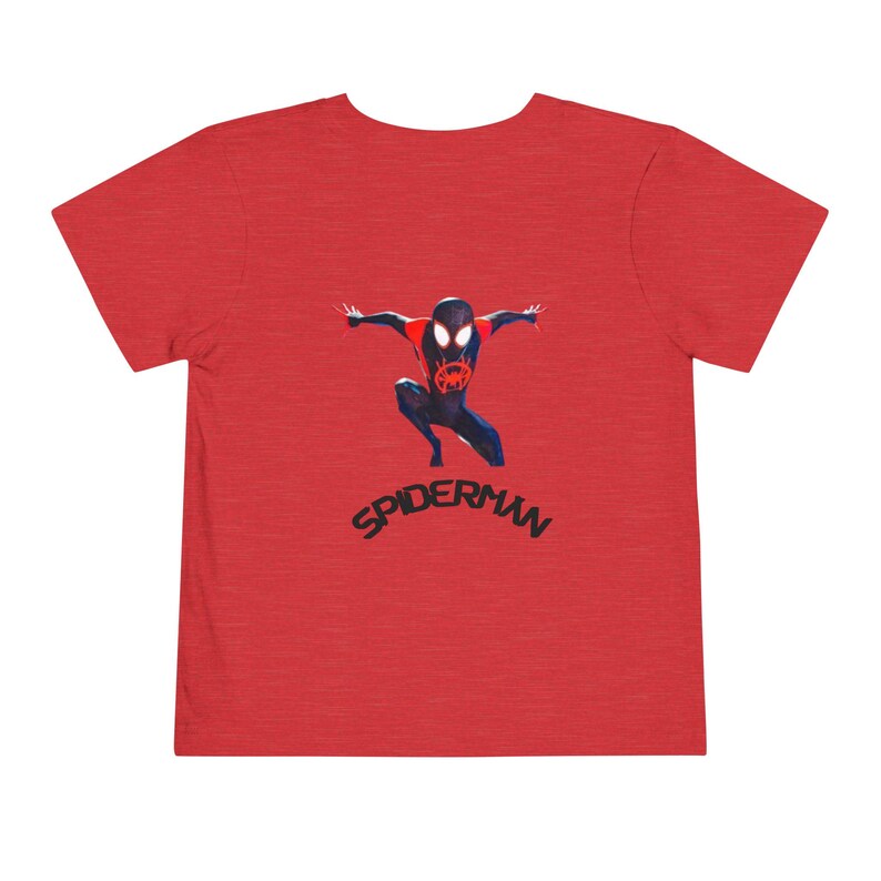 Camiseta infantil de Spider-Man Miles Morales / Camiseta de superhéroe para niños imagen 20