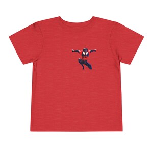 Camiseta infantil de Spider-Man Miles Morales / Camiseta de superhéroe para niños imagen 19
