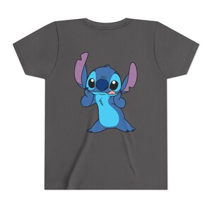 Stitch Charakter Tee Jugend-T-Shirt | Lilo & Stitch inspiriertes Kinder T-Shirt Bild 18