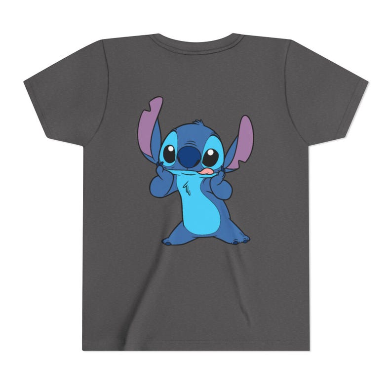 Stitch Charakter Tee Jugend-T-Shirt | Lilo & Stitch inspiriertes Kinder T-Shirt Bild 18
