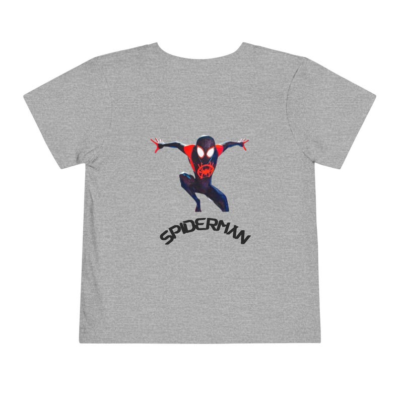 Camiseta infantil de Spider-Man Miles Morales / Camiseta de superhéroe para niños imagen 10
