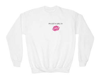 Jugend Sweatshirt mit Rundhalsausschnitt