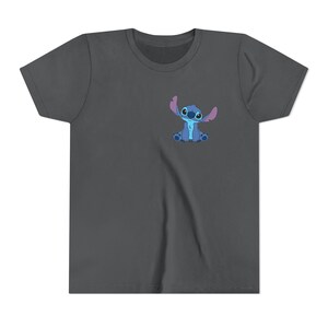 Stitch Charakter Tee Jugend-T-Shirt | Lilo & Stitch inspiriertes Kinder T-Shirt Bild 13