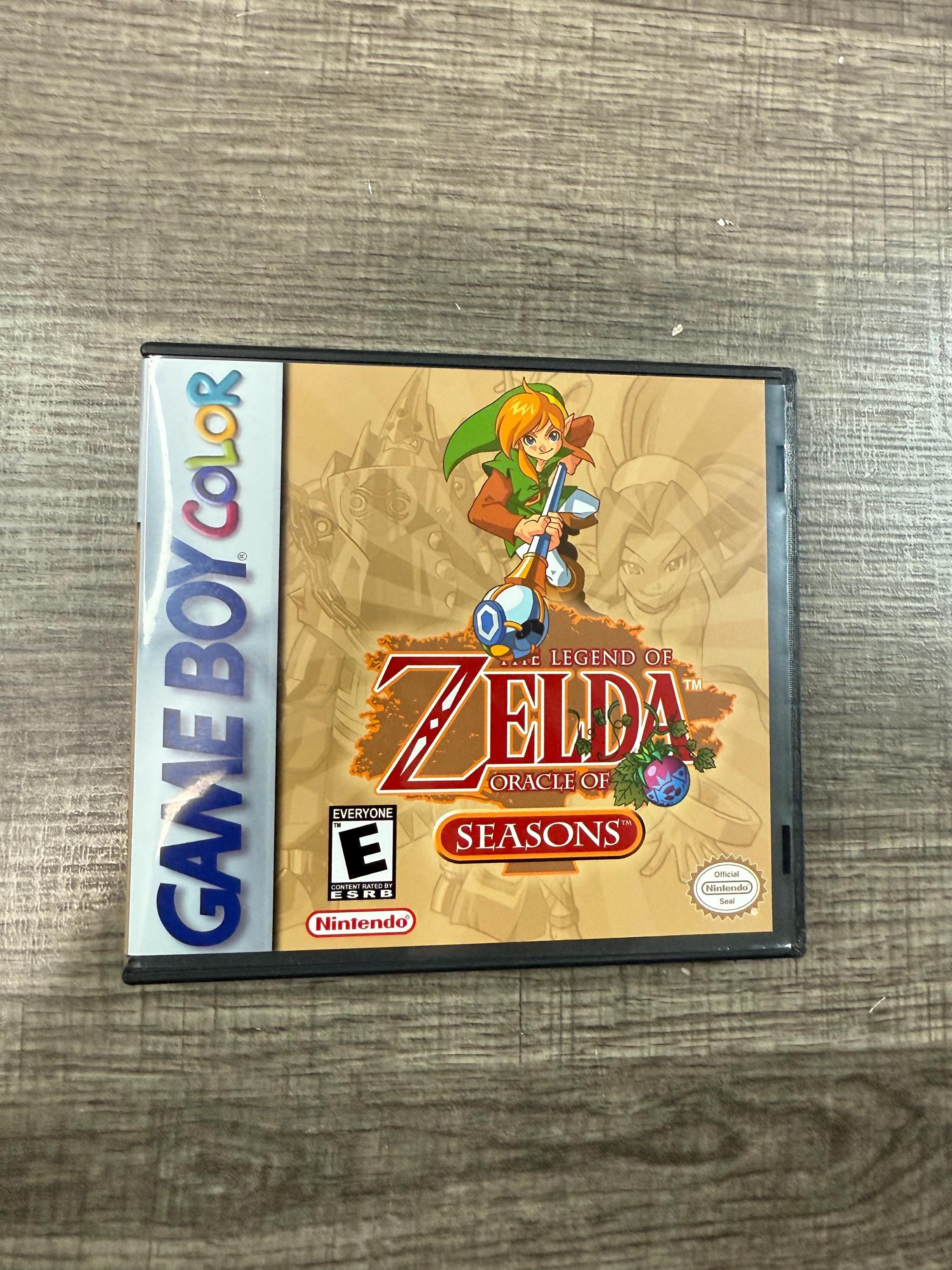 The Legend Of Zelda Oracle Of Seasons GameBoy Color - Bon État