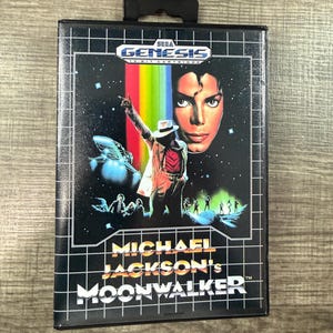 Michael Jackson Moonwalker Sega - Etsy