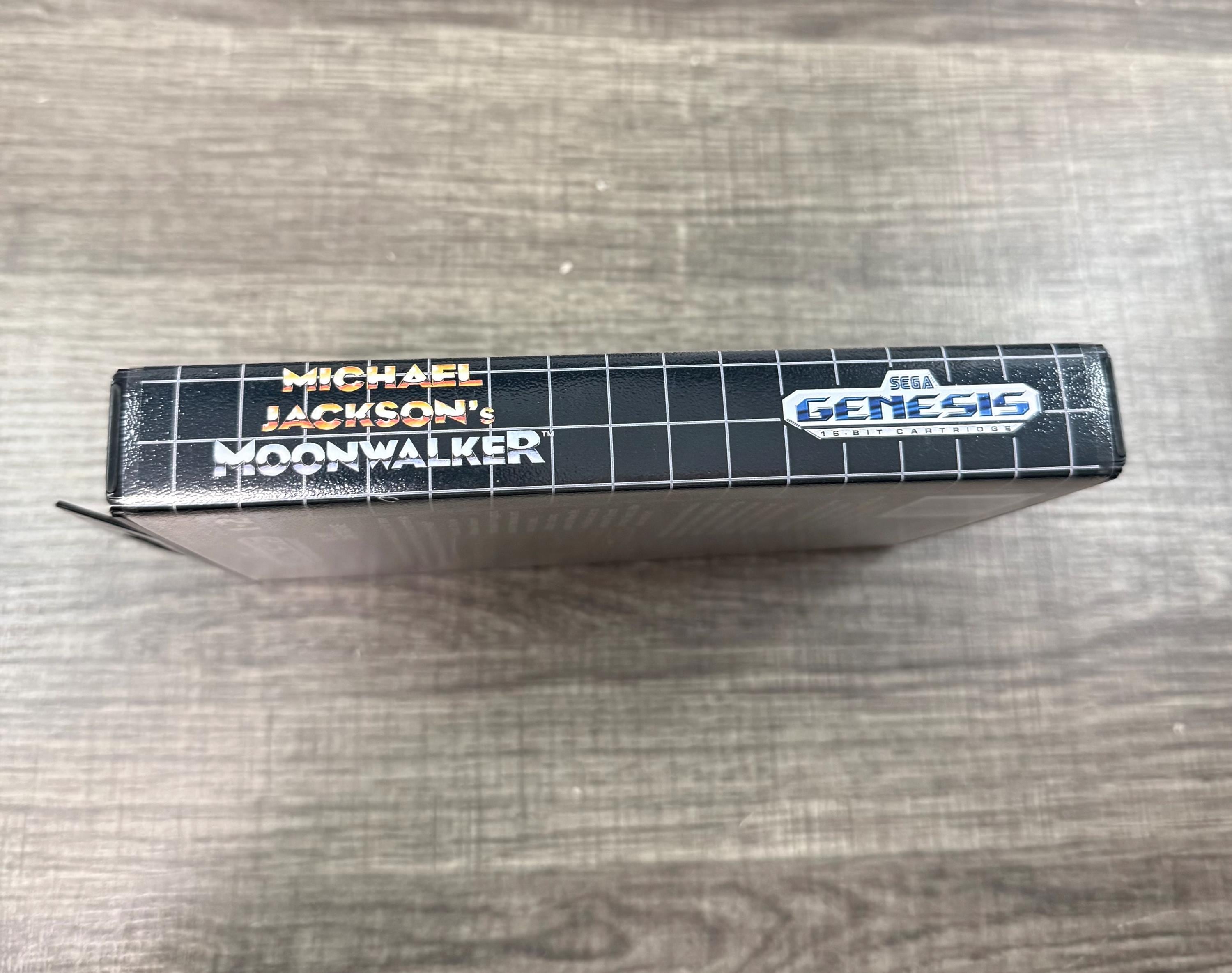 未開封　MOONWALKER Michael Jackson 小物入れ 缶ケース Michael Jackson's Moonwalker Custom Game Case for Sega Genesis