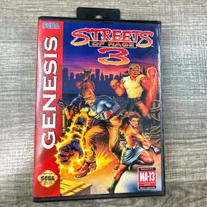Streets of Rage 3 - Etsy