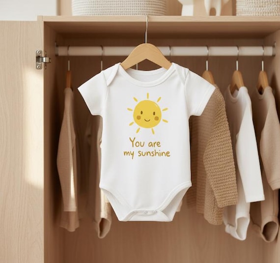 You Are My Sunshine Baby Onesie, Newborn Bodysuit, Baby Shower Gift