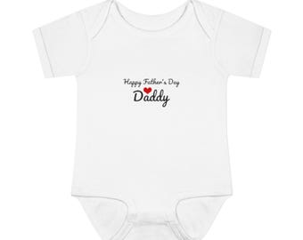 Body per neonati "Buona festa del papà papà" / tutina per neonati