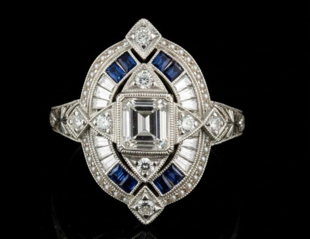 Bague Fiancaille Art Deconull