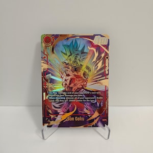 Proxy Card Ultra Instinct Son Goku God Rare Gold Foil - Etsy India