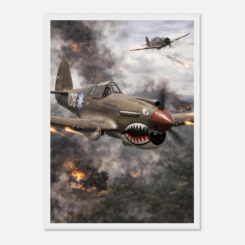 Curtiss P-40 Warhawk — the Flying Tigers, 1941–1942 Wings of Valour ...
