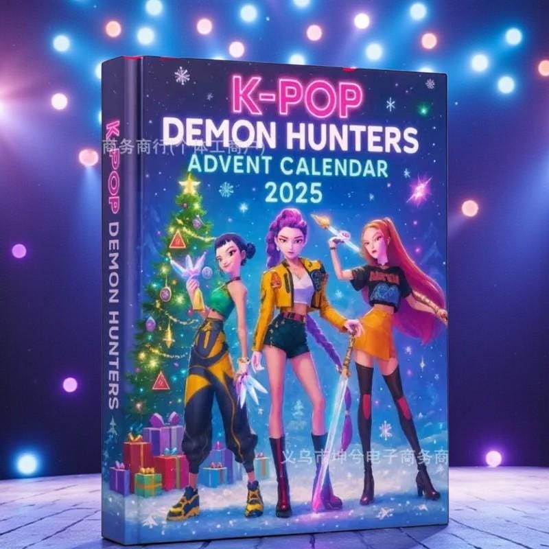 KPop Demon Hunters Geschenkbox Clock & Canvas