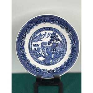 Johnson brothers blue willow bread - Etsy 日本