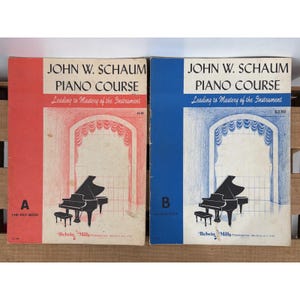 John W Schaum Piano - Etsy