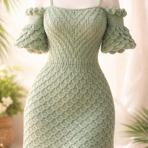 crochet off the shoulder dress pattern Crochet Off The Shoulder Sweater Dress