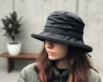 Elegante sombrero de organza para verano - Sombrero de sol de malla transpirable con lazo - Tocado de ala ancha para fiestas de té - Sombrero ligero y plegable para la iglesia