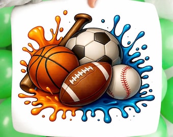 Basketball, Football, baseball png sublimation design download, Baseball game png, sport png, game day png, Baseball png, sublimate designs