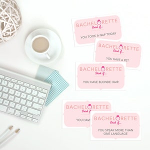 Bachelorette &quot;Drink If&quot; Party Game! | Digital Download Bachelorette Game | Printable