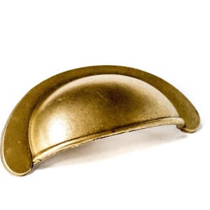 Midwest Skålhandtag 2 1/2" c,c - Olackerad mässing och matt svart finish