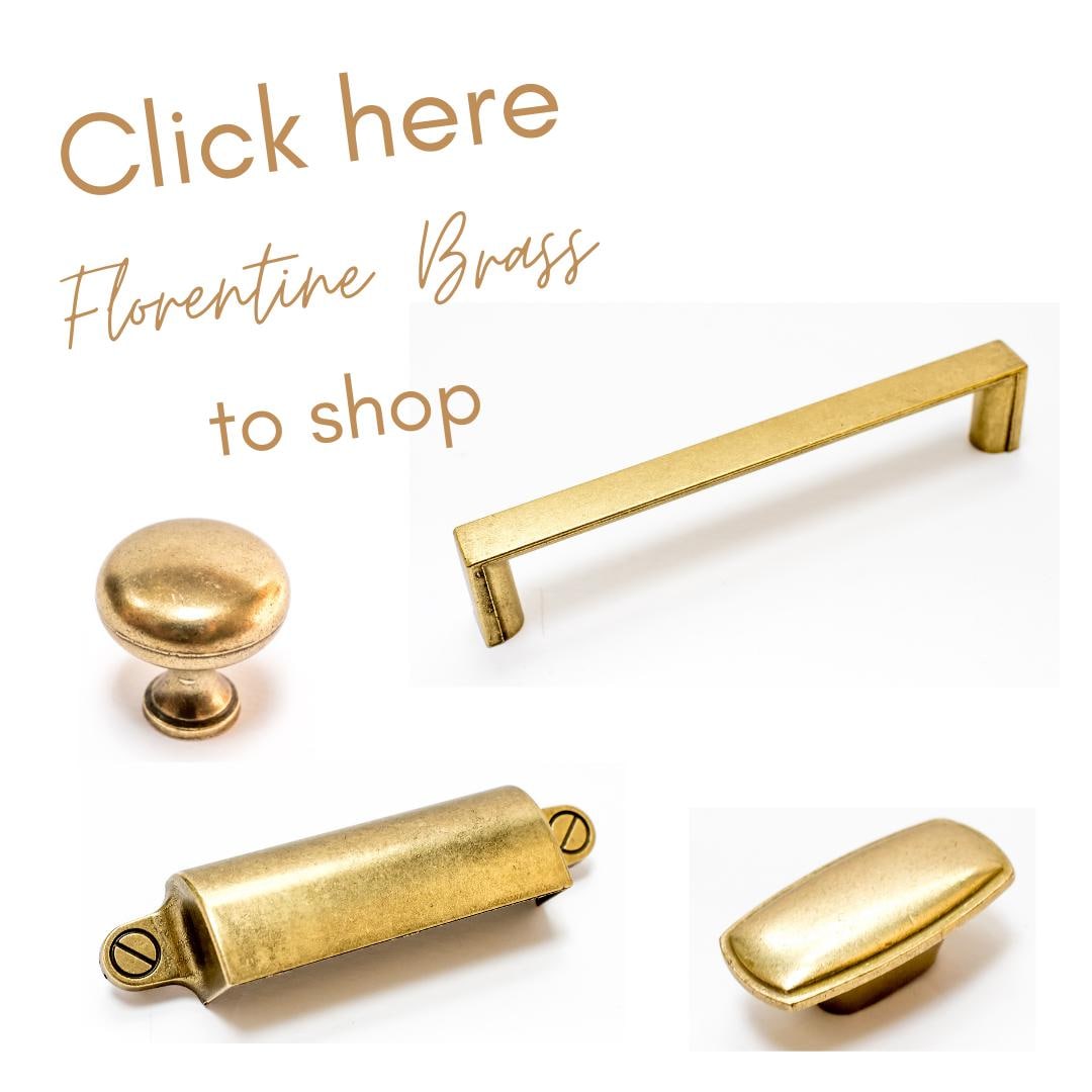 Unlacquered Brass Antique Handles and Knobs – Cabinet Hardware, Brass ...