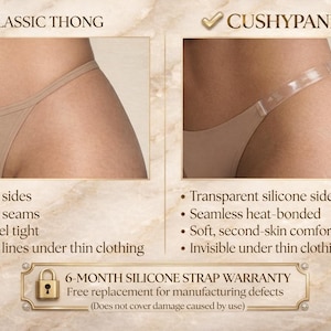 10 Pack Seamless Thongs for Women: Truly Invisible Underwear for Tight Outfits image 7