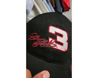VTG Dale Earnhardt #3 Intimi dentator Mütze Chase authentische Schwarz Einstellbar