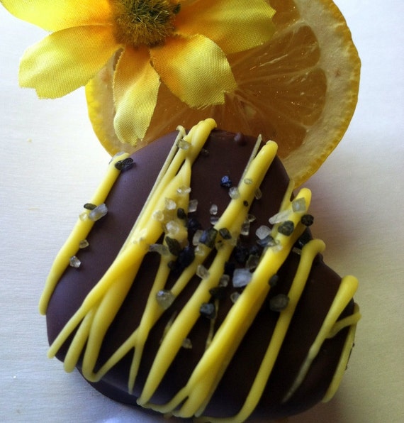 Salted Lemon caramel salted caramel handmade caramel gourmet caramel