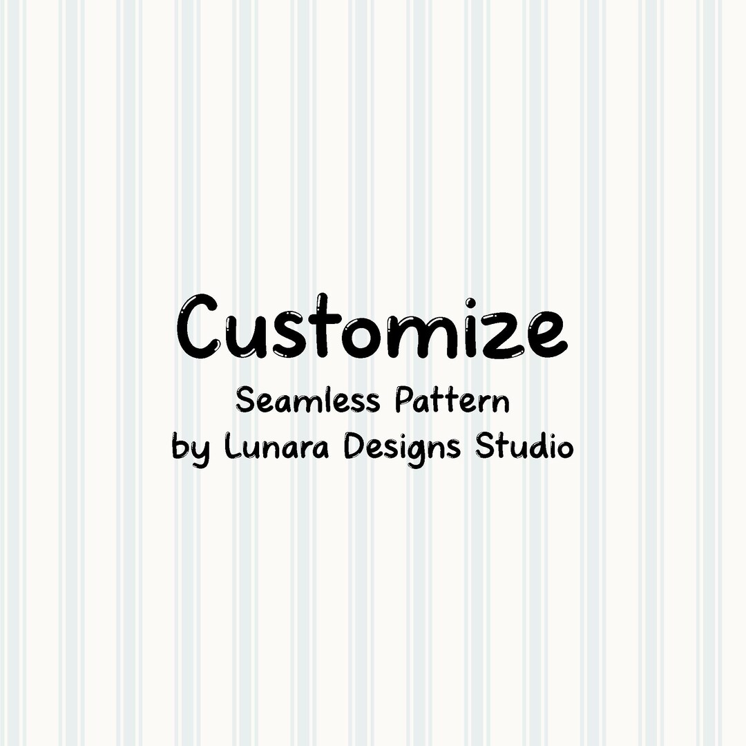 Custom Seamless Pattern Design | Personalized Digital Patter | Digital ...