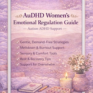 AuDHD Kvinnors Guide till Emotionell Reglering – Stöd för Autism och ADHD (PDF-nedladdning)