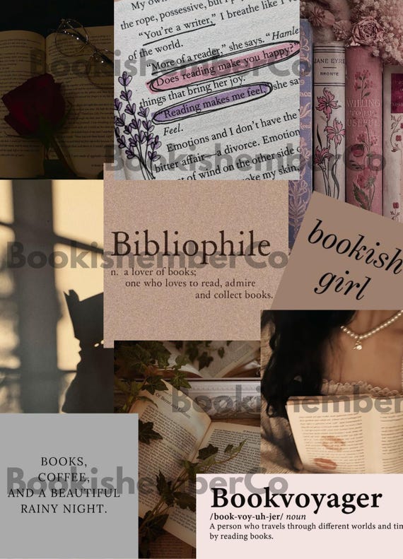 Kindle Insert Bookish Cozy Vibes for Kindle Paperwhite 11th Generation