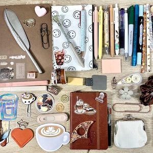 Coffee themed Bookish bundle, book lovers, Journals image 17